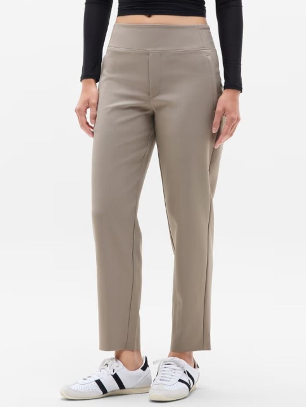 NWT Athleta Endless Pants, Mortar Mushroom, Size 8T